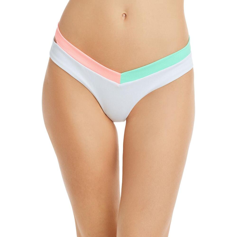 Peixoto Jolie V Front Colorblock Bikini Bottom NWT Size M